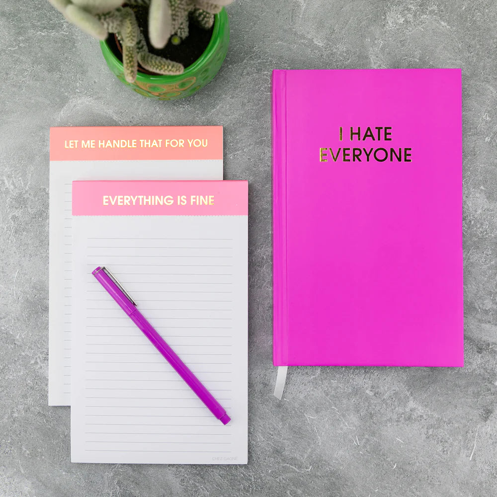 I Hate Everyone Journal