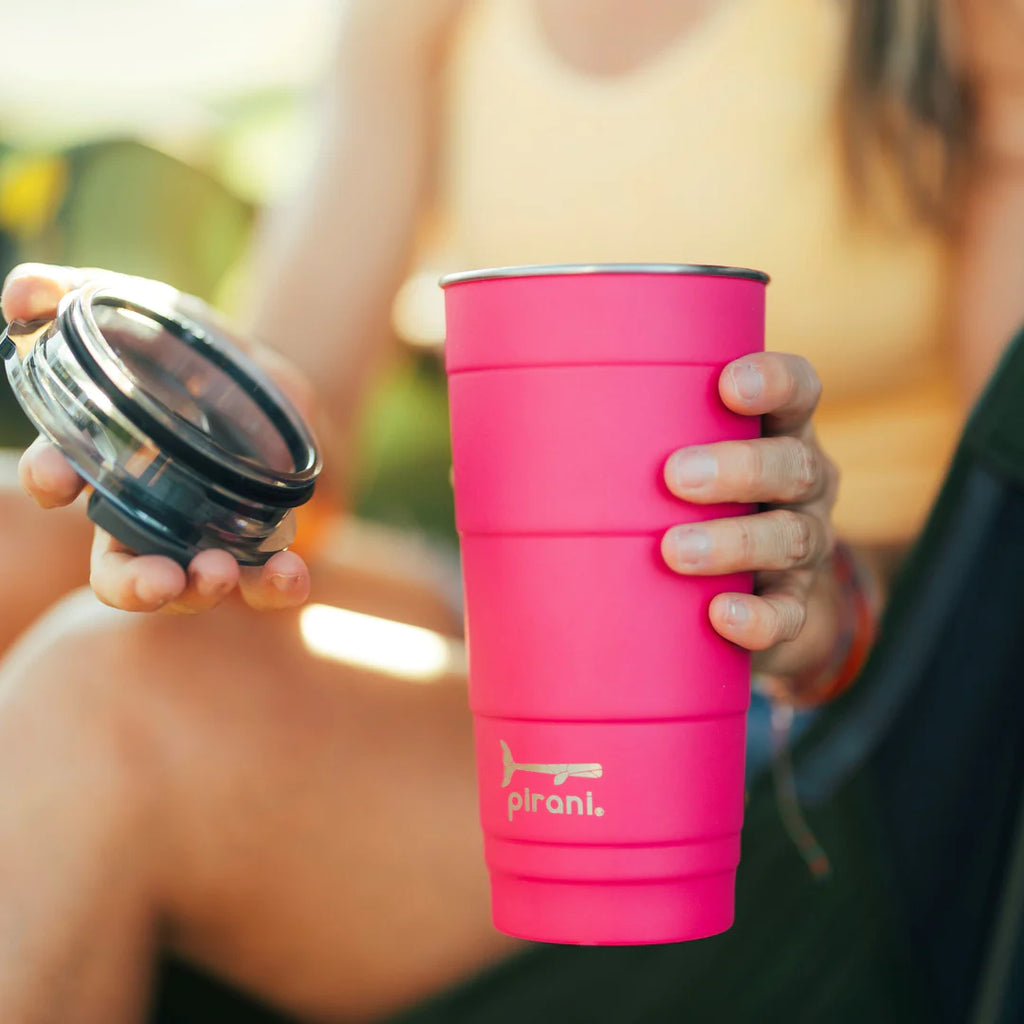 26oz Insulated Stackable Tumbler | Dragon Fruit Fuchsia