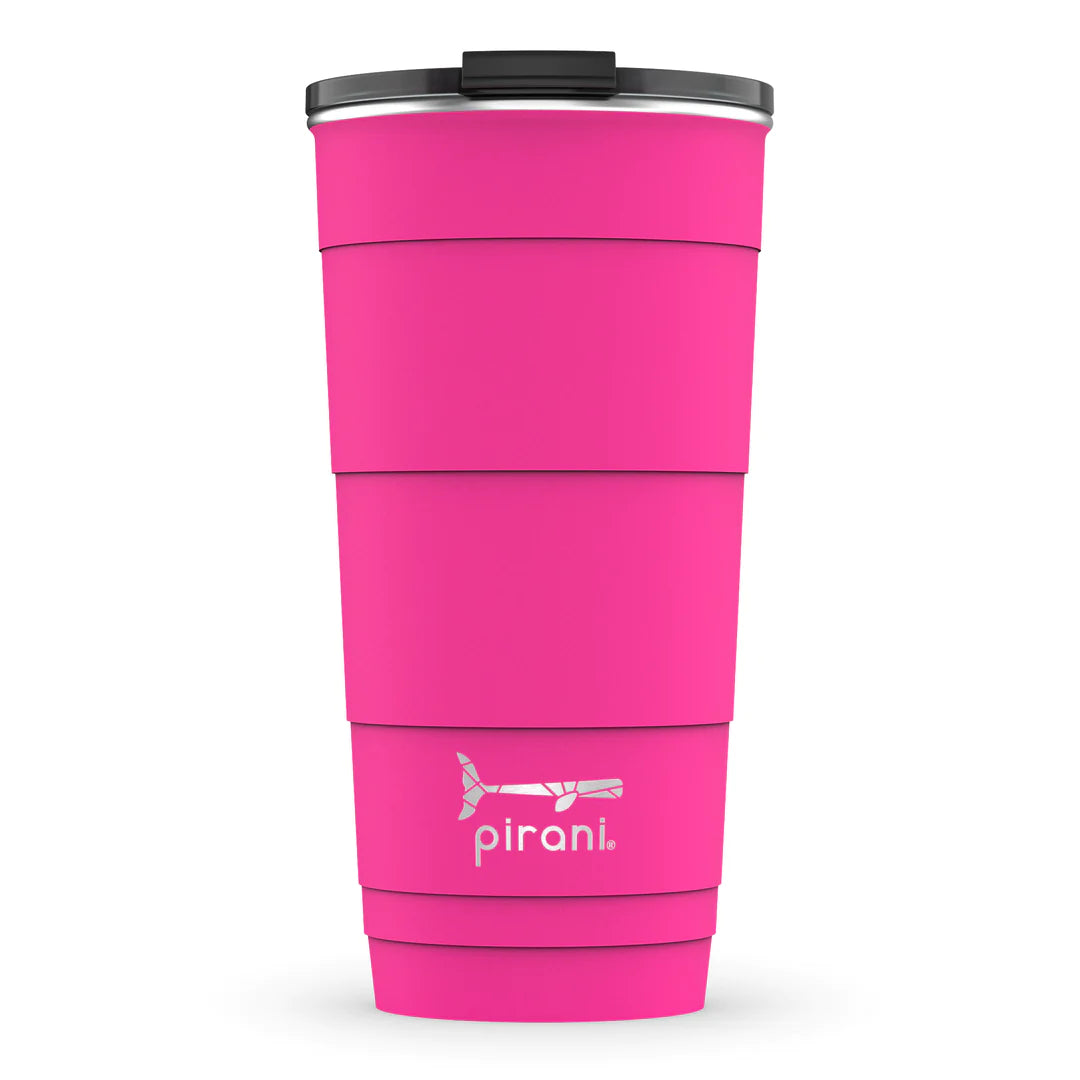 26oz Insulated Stackable Tumbler | Dragon Fruit Fuchsia