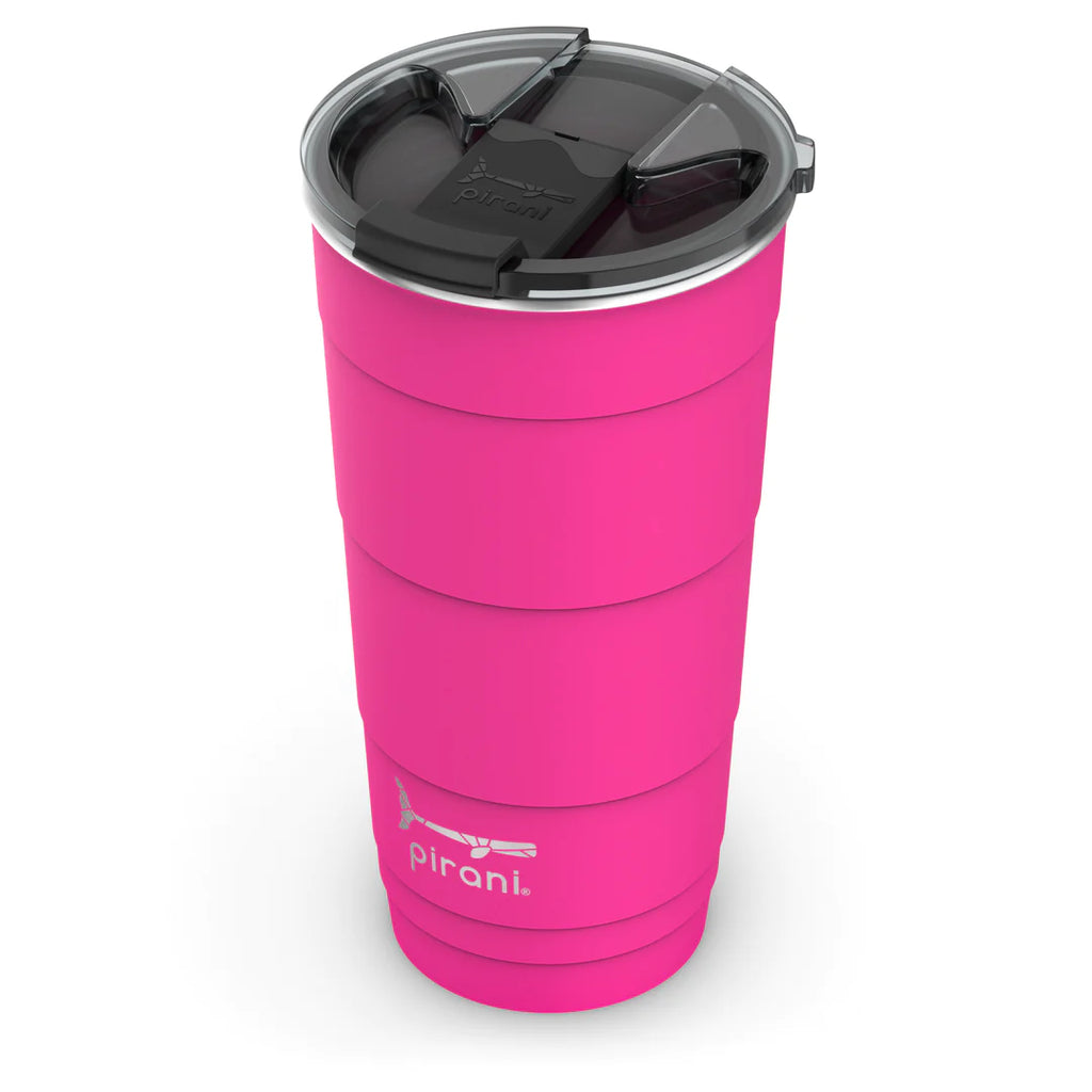 26oz Insulated Stackable Tumbler | Dragon Fruit Fuchsia
