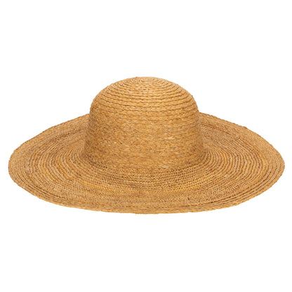 Elegant | Raffia Braid Round Crown Sun Hat