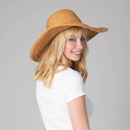 Elegant | Raffia Braid Round Crown Sun Hat