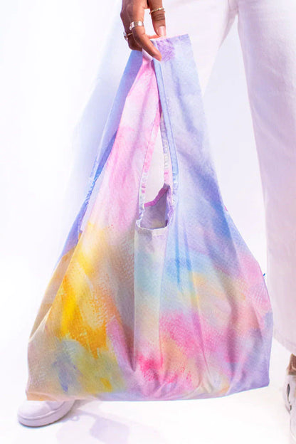 Medium Reusable Bag | Pastel Brush