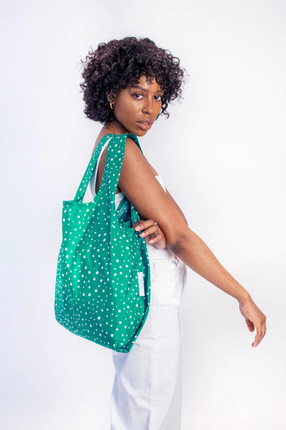 Medium Reusable Bag | Polka Dots