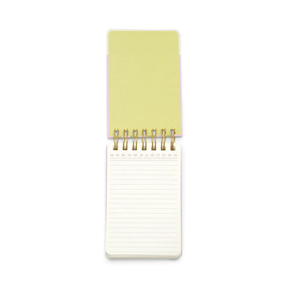 Twin Wire Chunky Notepad | Wavy Stripes