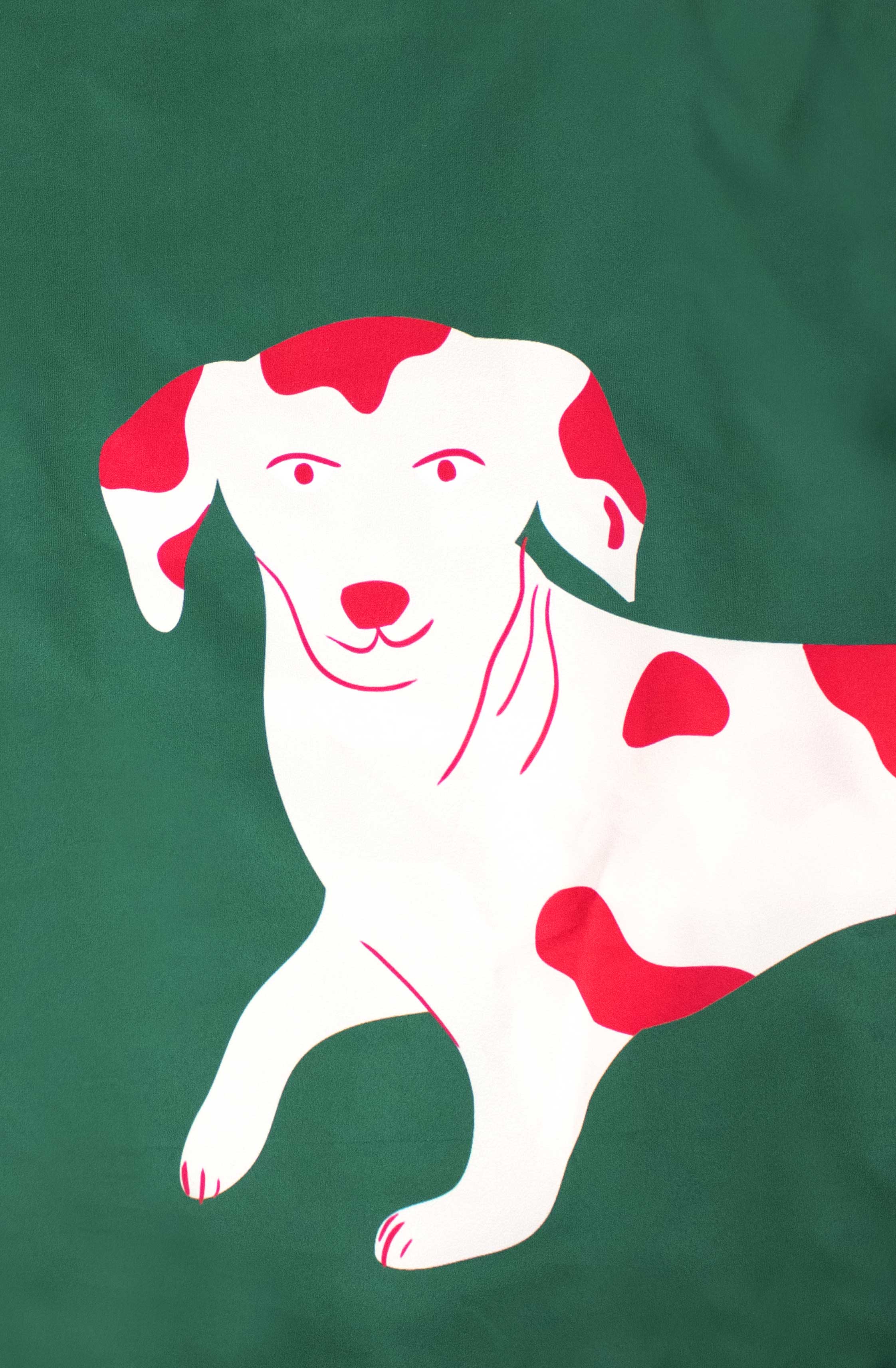 Medium Reusable Bag | Checkerboard | Dog