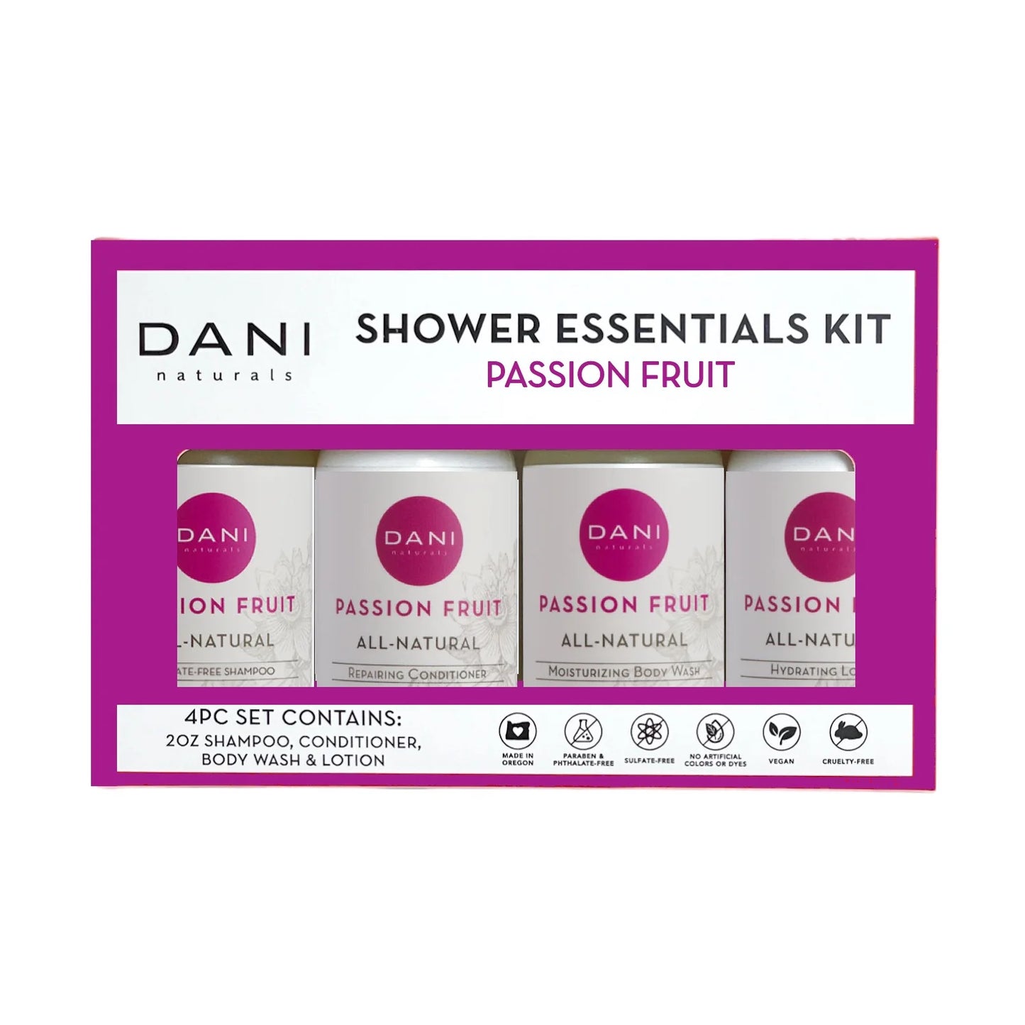 Shower Essentials Kit | Passion Fruit