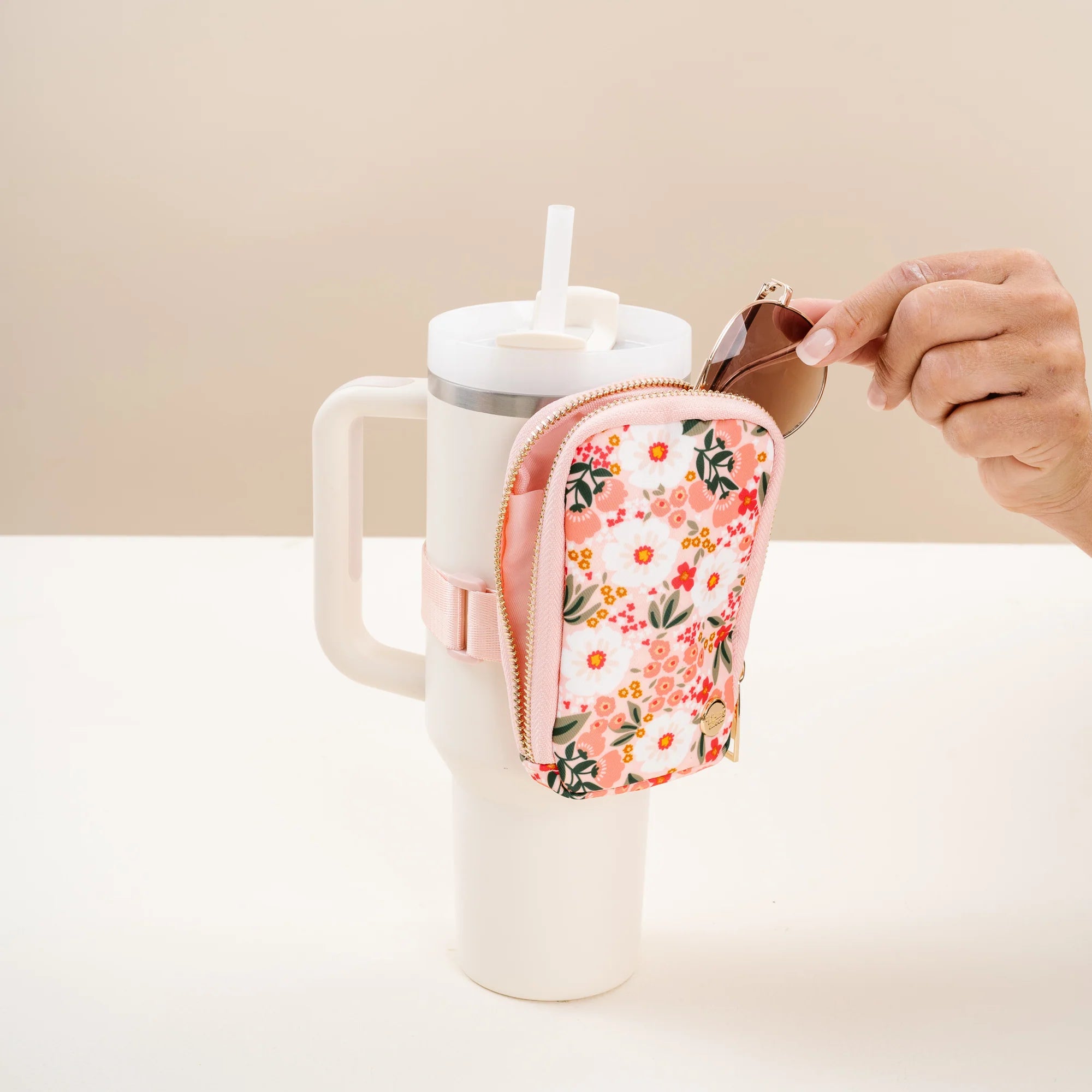 Tumbler Fanny Pack | Sweet Meadow Pink