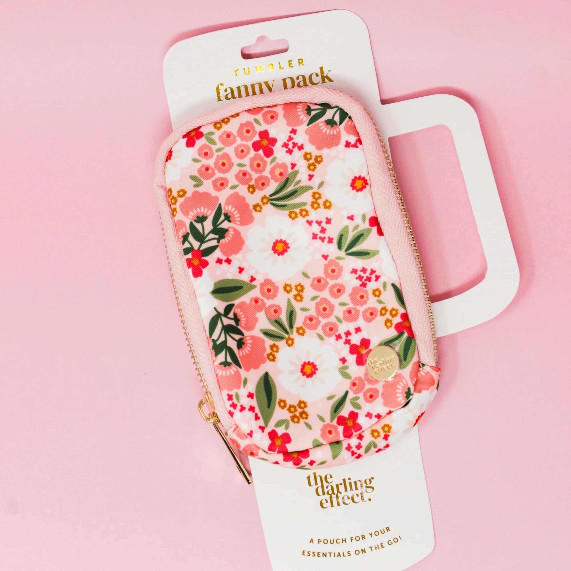 Tumbler Fanny Pack | Sweet Meadow Pink