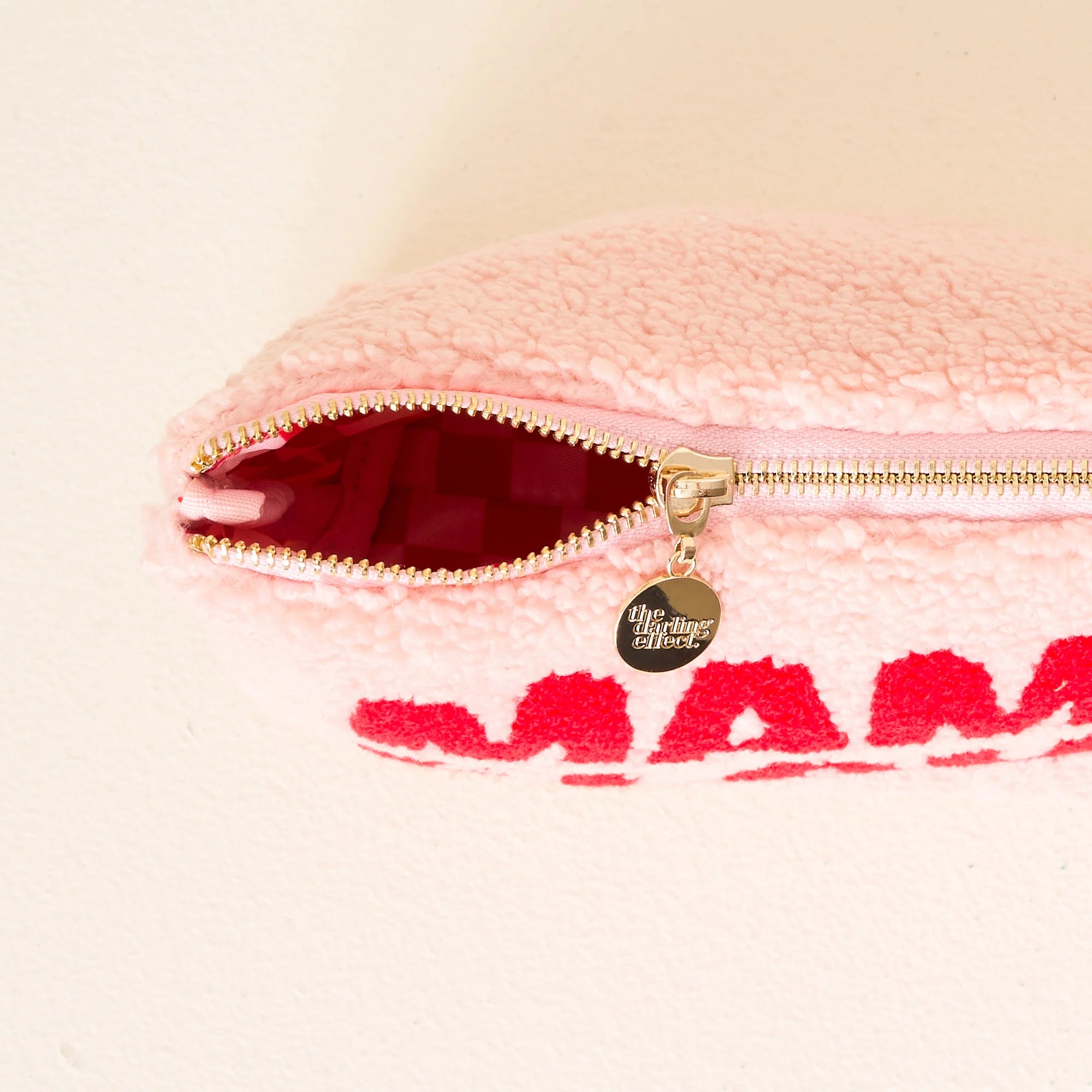 Holiday Teddy Pouch | Mama Claus