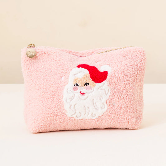 Holiday Teddy Pouch | Dear Santa