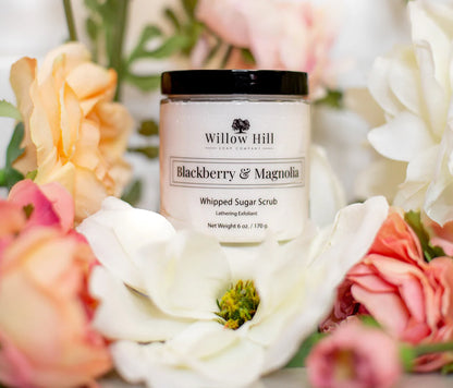 Blackberry & Magnolia Whipped Sugar Scrub