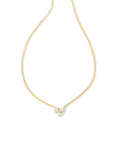 Katy Heart Necklace | Gold