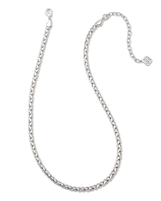 Brielle Chain Necklace | Silver