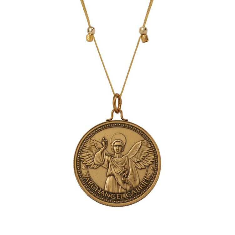 Mother Mary + Archangel Gabriel Guidance Necklace