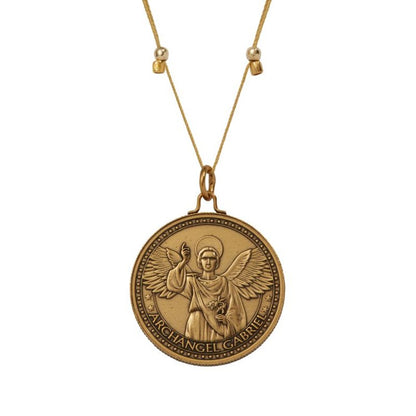 Mother Mary + Archangel Gabriel Guidance Necklace