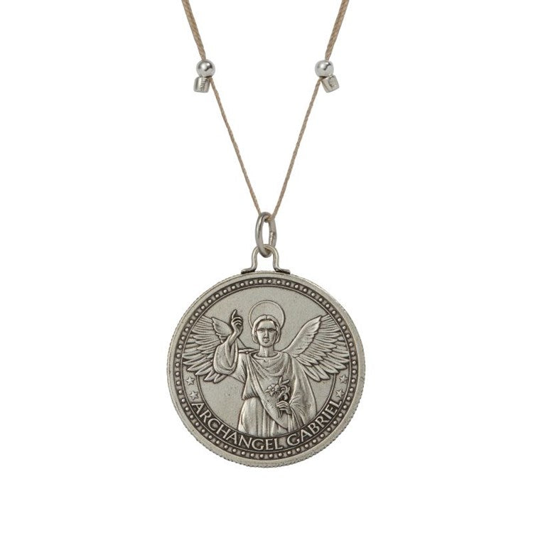 Mother Mary + Archangel Gabriel Guidance Necklace