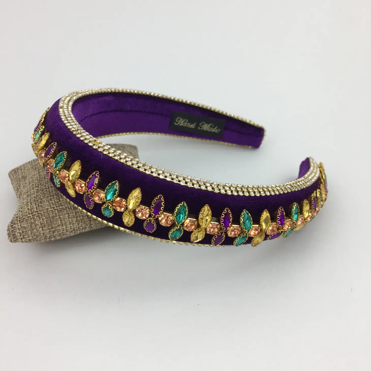 Elegant Mardi Gras Headband