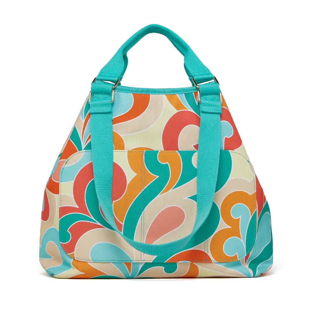 Paisley Pop Pool and Beach Tote Bag