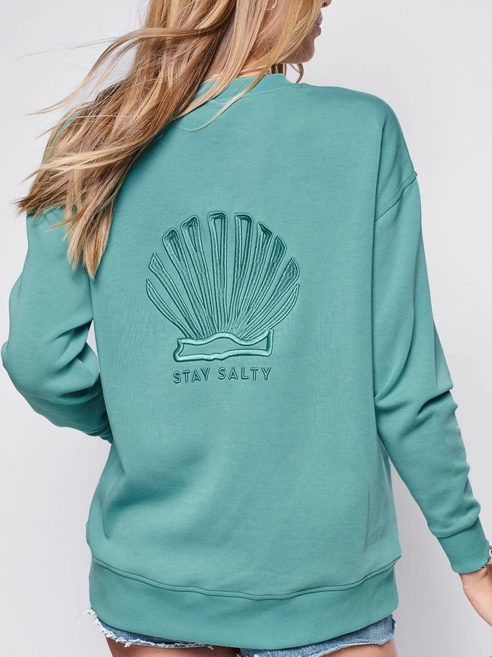 Stay Salty Crewneck Sweatshirt | Matthew 5:13
