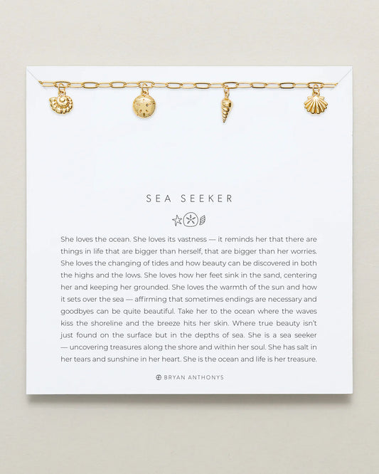 Sea Seeker Charm Bracelet
