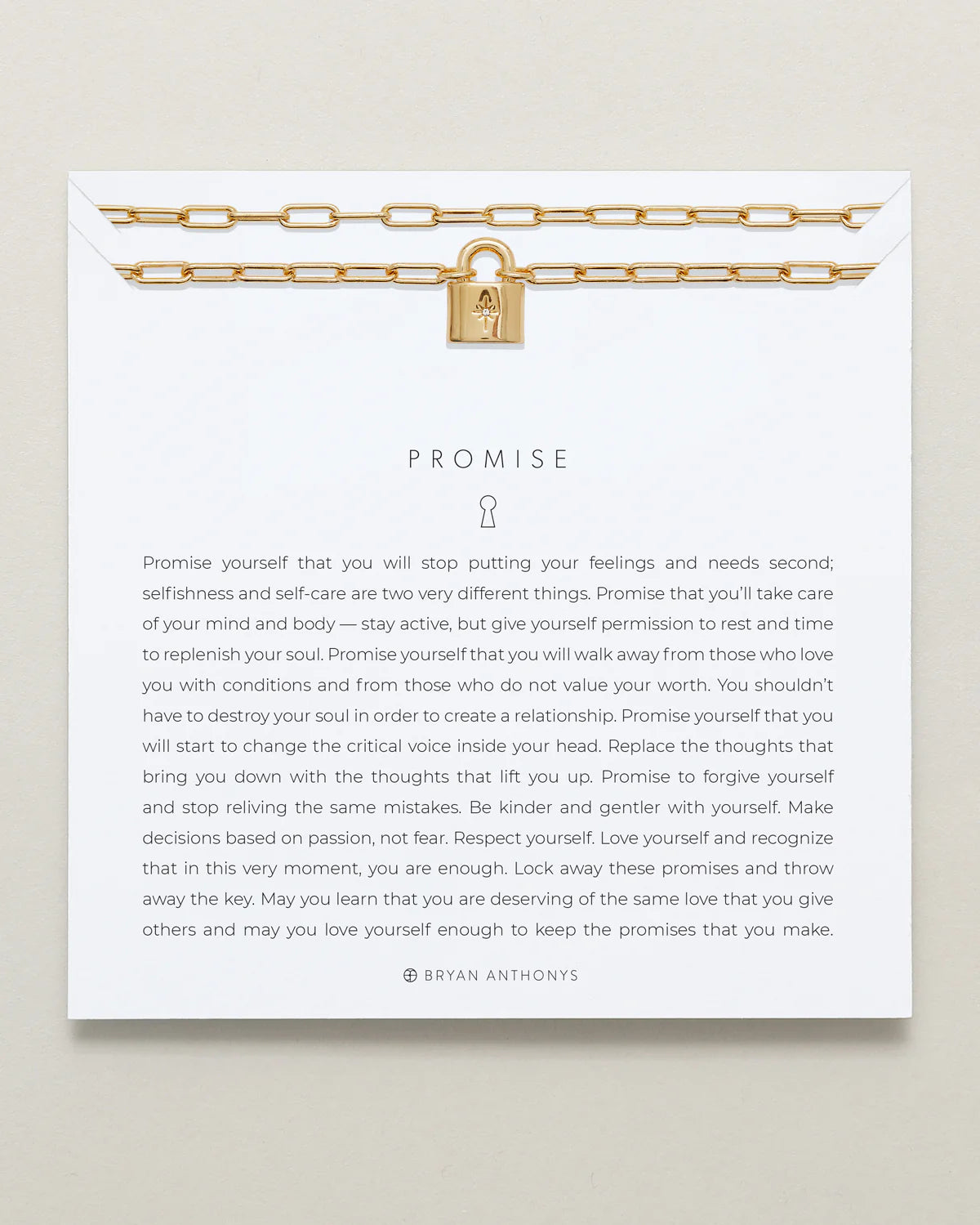 Promise Statement Necklace