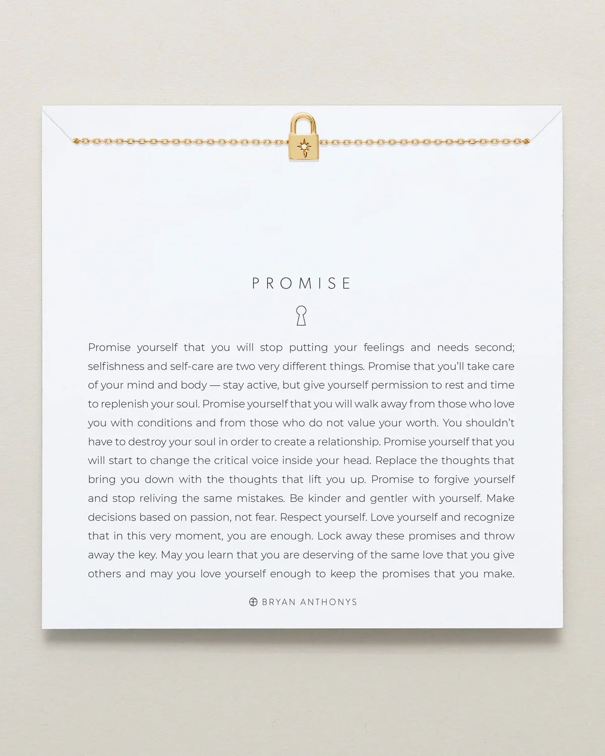Promise Icon Necklace