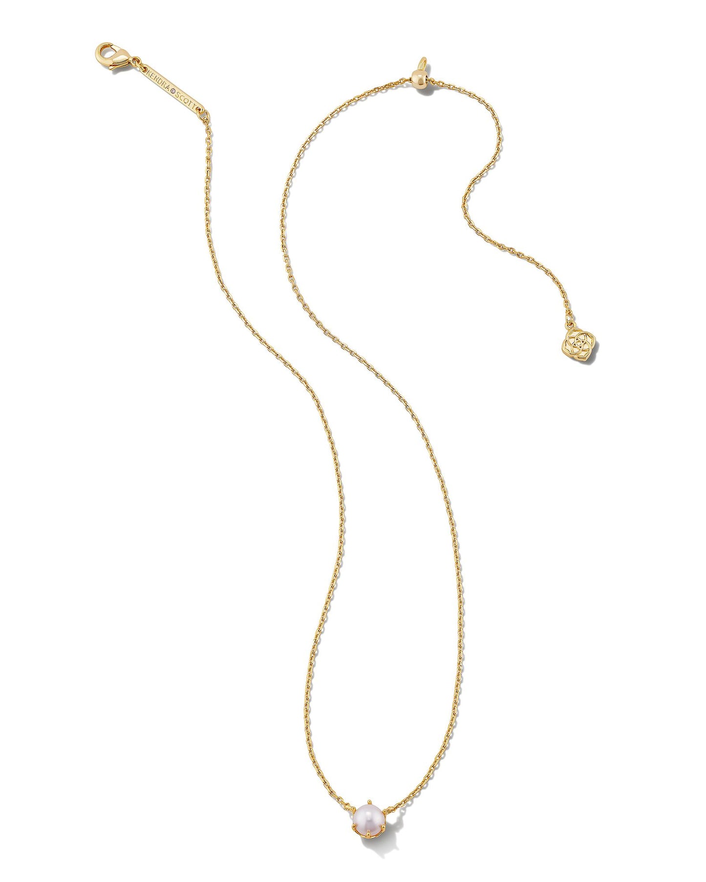 Ashton Pearl Necklace | Gold