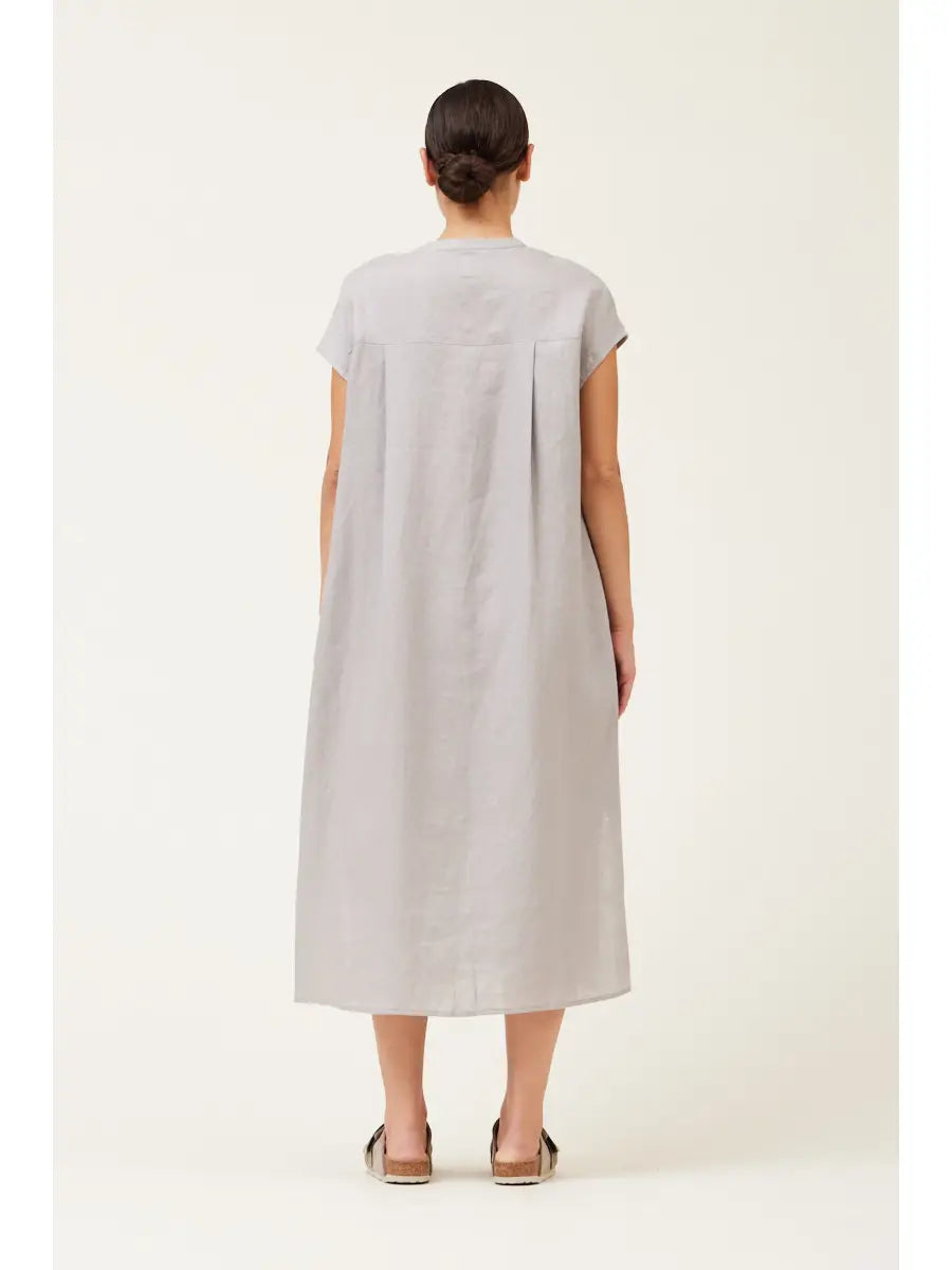 Boxy Linen Dress