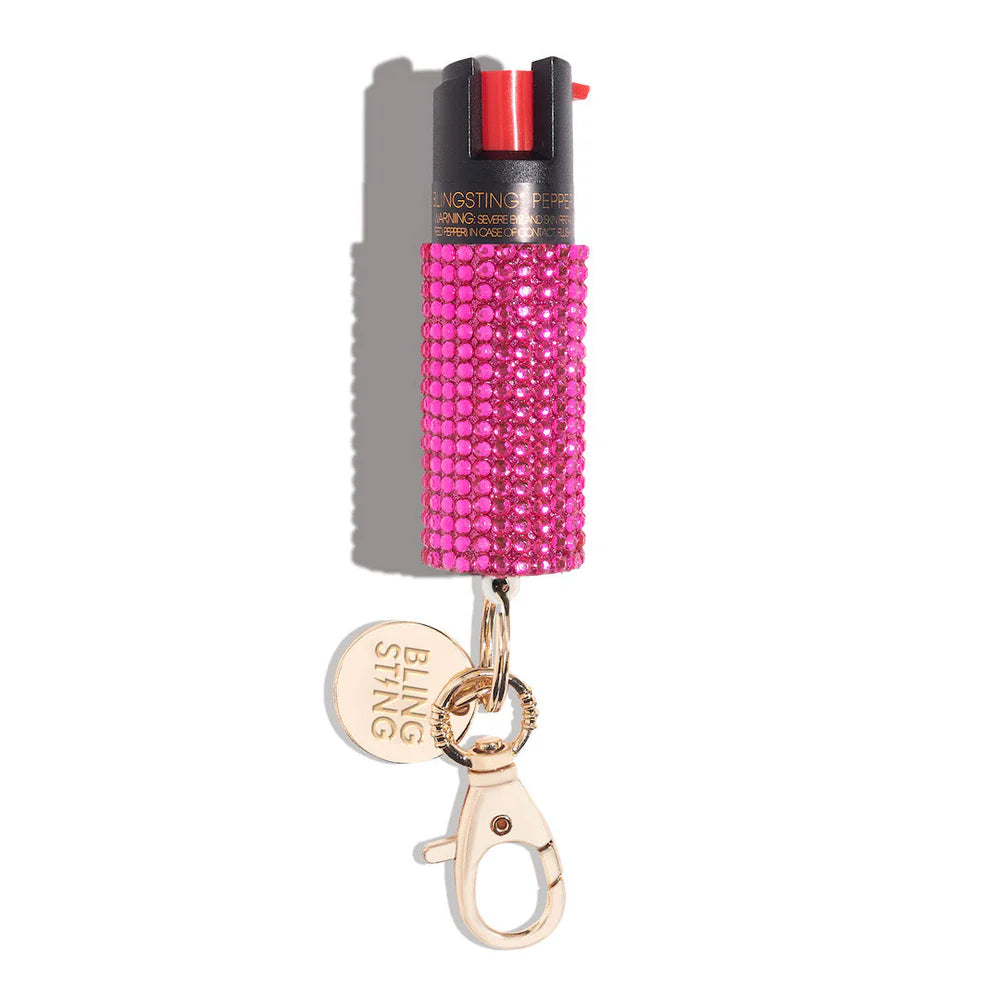 Rhinestones Pepper Spray | Pink