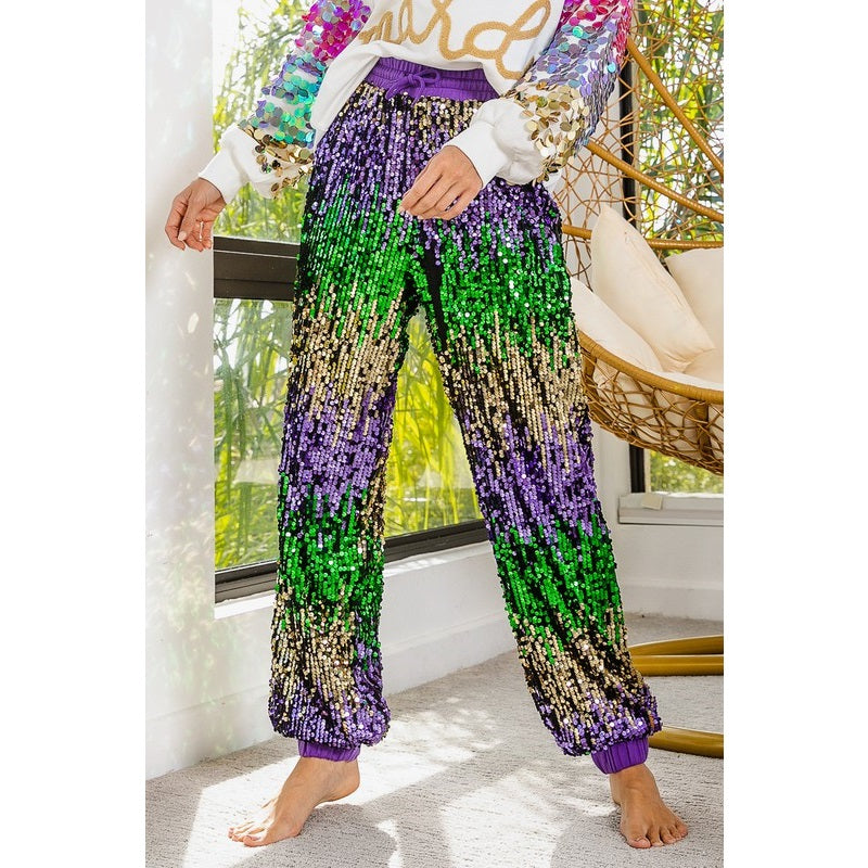 Mardi Pardi Sequin Pants