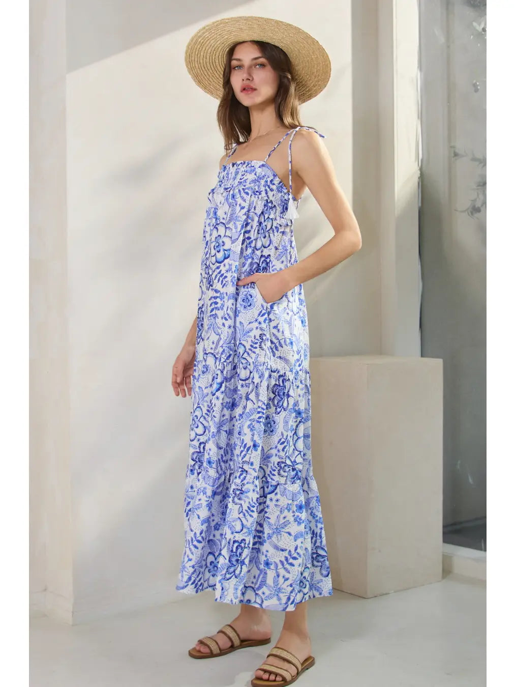 Plus | Summer Resort Printed Sundress