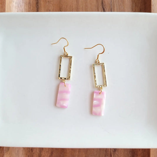Raya Earrings | Bubblegum Pink