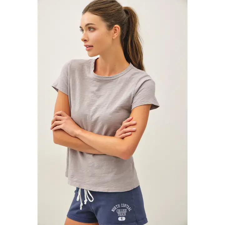 Garment Dyed Slub Tee