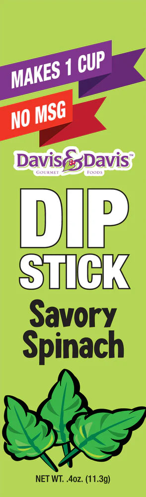 Savory Spinach Dip Stick