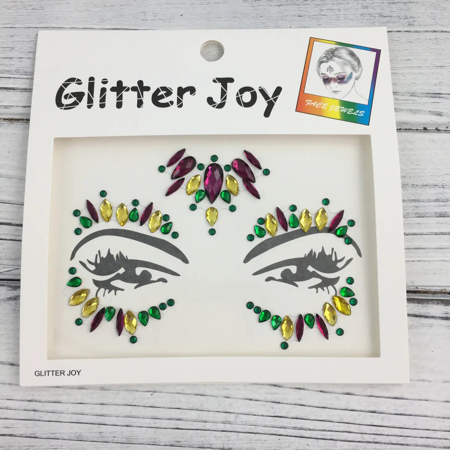 Mardi Gras Face Jewels
