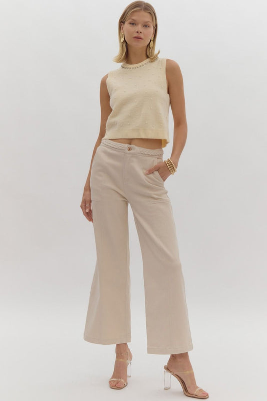 High Waisted Wide Leg Pants