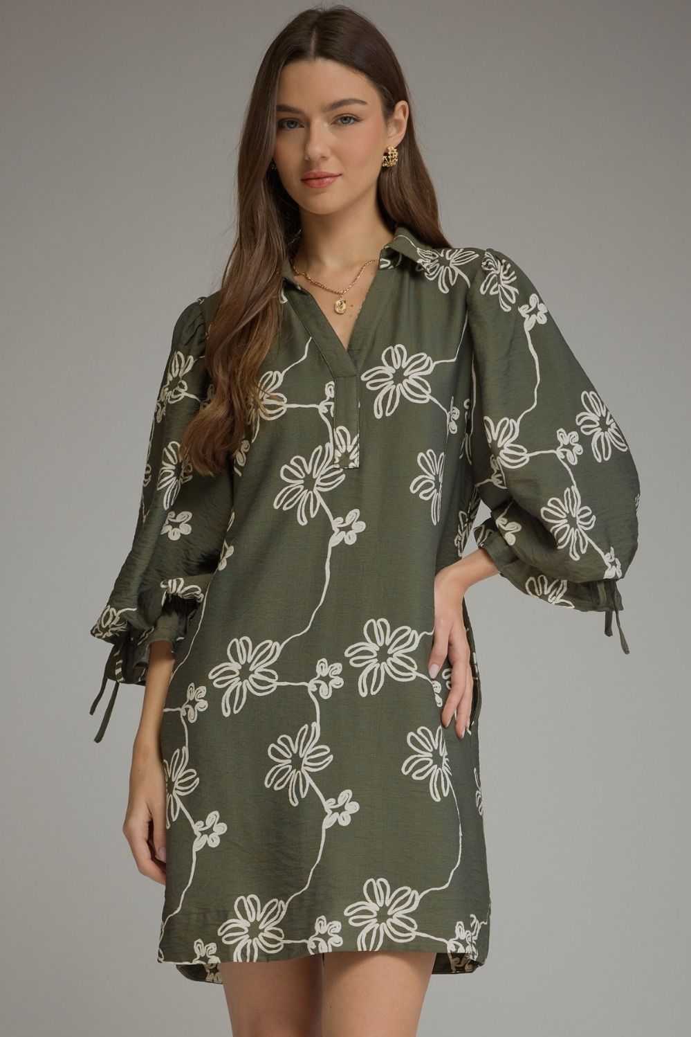 Floral Mini Dress