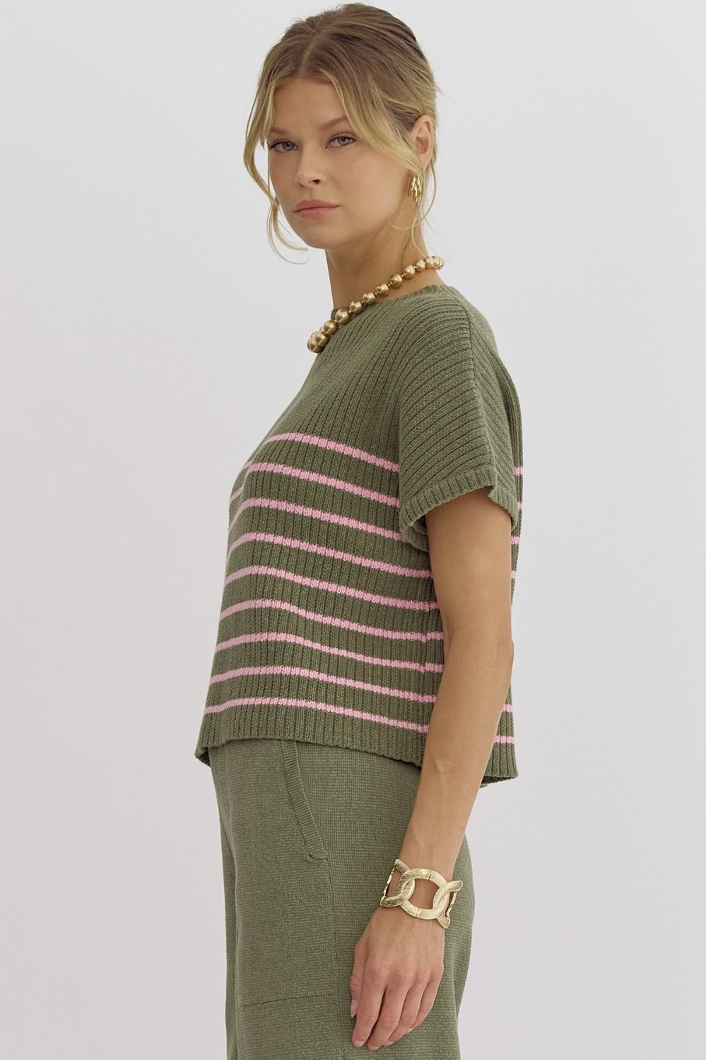 Knitted Sleeveless Top