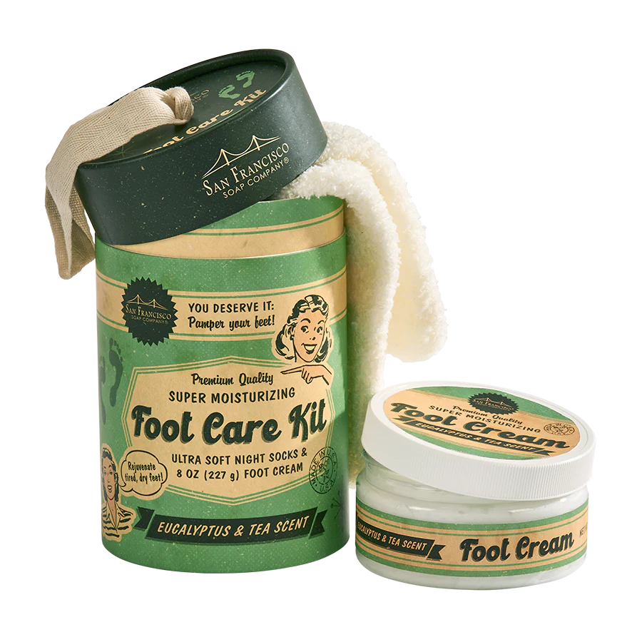 Foot Remedy Kit Retro | Eucalyptus & Mint