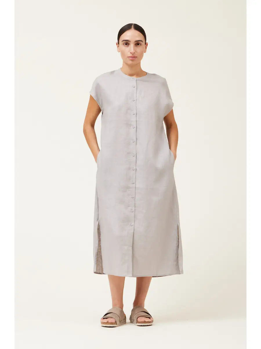 Boxy Linen Dress