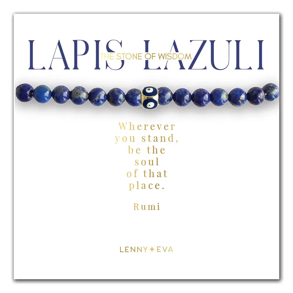 Symbolic Stones | Lapis Lazuli Evil Eye