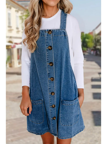 Grace Denim Mini Dress