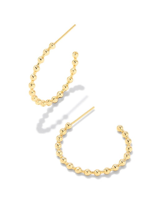 Oliver Hoop Earrings | Gold