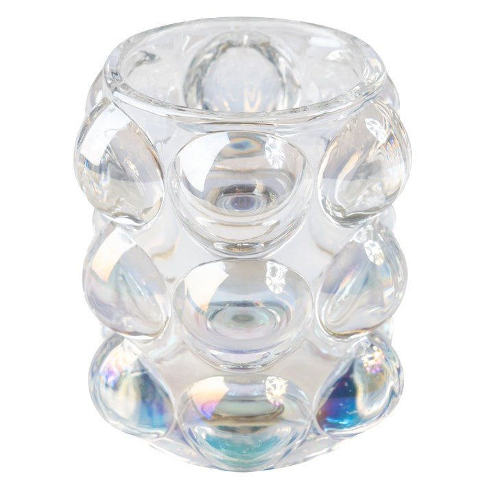 Lucia Hobnail Votive | Iridescent