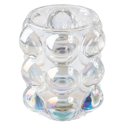 Lucia Hobnail Votive | Iridescent