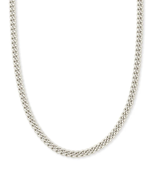 Ace Chain Necklace | Silver