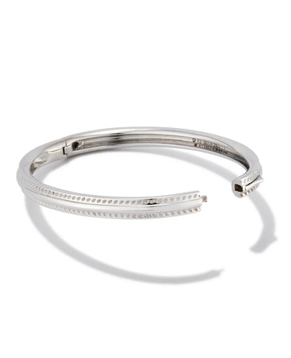 Merritt Bangle Bracelet | Silver S/M