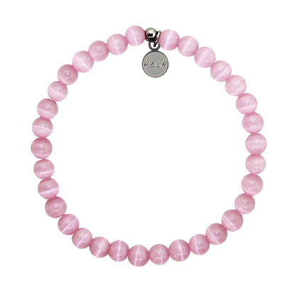 Spread Kindness Stacker with Pink Cats Eye
