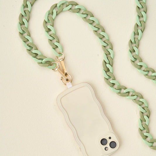 Hold the Phone Crossbody Chain | Duo Sage